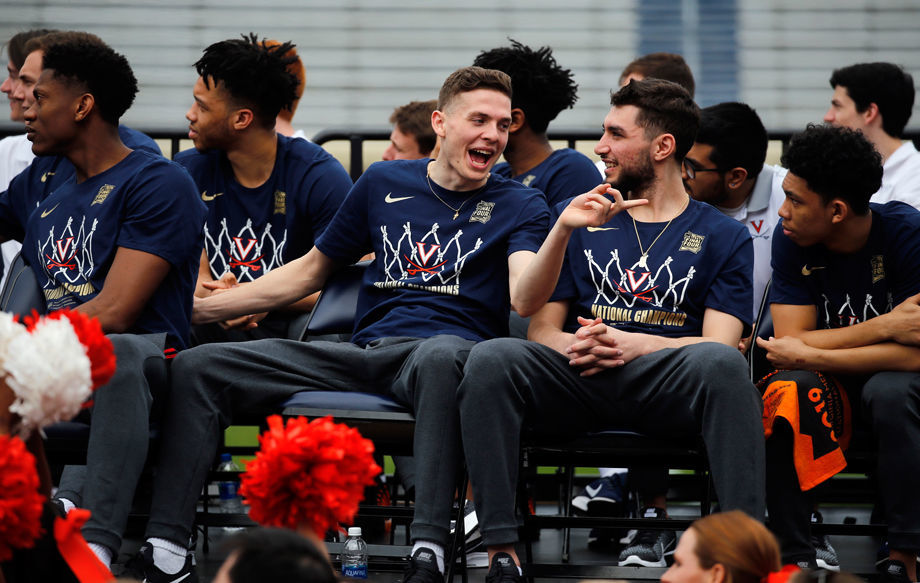 UVA championship celebration